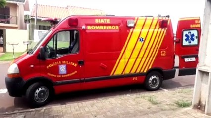 Criança de sete anos de idade cai de altura aproximada de 2 metros em escola, no Bairro Universitário