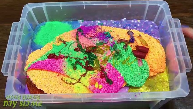 Mixing Makeup and Floam into Old My Slime !! Slime Smoothie | Satisfying Slime s #623