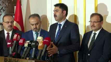 Bakan Kurum: "Şehrimizin, tarihi binalarımızın silüetini bozan yapılara ilişkin kararlı duruşumuzu...