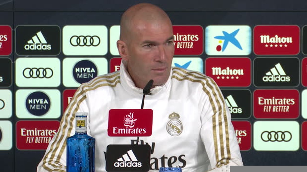 Zidane uptight on Bale and James