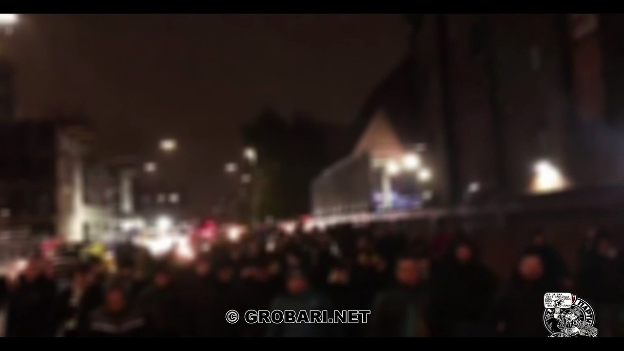 Korteo ulicama Mančestera | Manchester United - Partizan 07.11.2019.