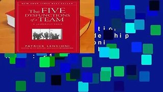The Five Dysfunctions of a Team: A Leadership Fable (J-B Lencioni Series)  Best Sellers Rank : #1