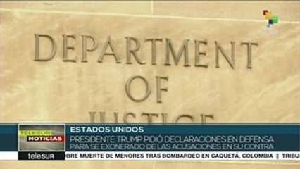 EEUU : William Barr rechaza pedido de Trump para defenderlo