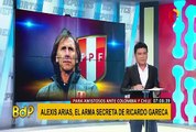 Alexis Arias feliz por su regreso a la selección