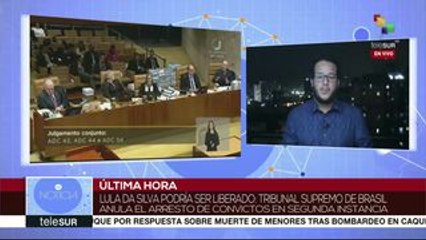Brasil: STF anula prisión en segunda instancia