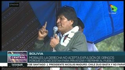 Gobierno de Bolivia repudia la violencia de la oposición política