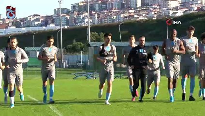Trabzonspor'da, Aytemiz Alanyaspor maçı hazırlıklarını tamamladı
