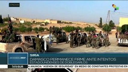 EEUU continúa intentando presionar al gobierno sirio y su aliada Rusia