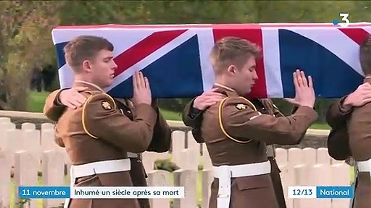 Première Guerre mondiale : un soldat inhumé 102 ans après sa mort