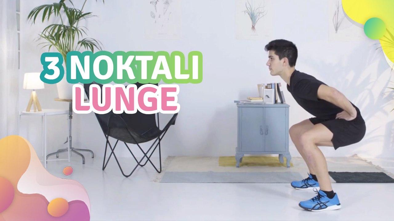 3 noktalı lunge - Sağlığa bir Adım