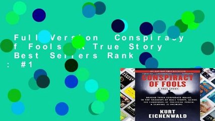 Full Version  Conspiracy of Fools: A True Story  Best Sellers Rank : #1