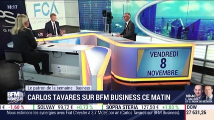 Carlos Tavares sur BFM Business ce matin - 08/11