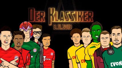 Der Klassiker: FCB X-men vs. BVB Avengers