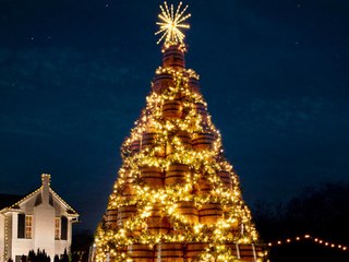 Jack Daniel's Whiskey Barrel Christmas Trees Are Coming to Five Cities This Season