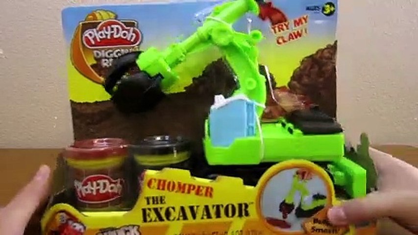 play doh bulldozer