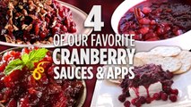 4 of Our Favorite Cranberry Sauces and Appetizers