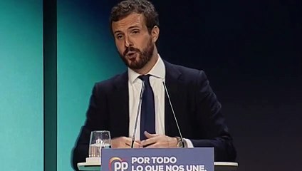 Casado triunfal en Madrid: «Pido un voto urgente para rescatar a España de los que quieren romperla»