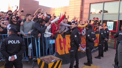 Galatasaray kafilesi, Gaziantep'e geldi - GAZİANTEP