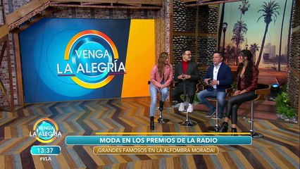 ¡La moda en la alfombra de los Premios de la Radio! | Venga La Alegría