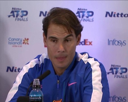 ATP Finals - Nadal: Je dois voir au jour le jour
