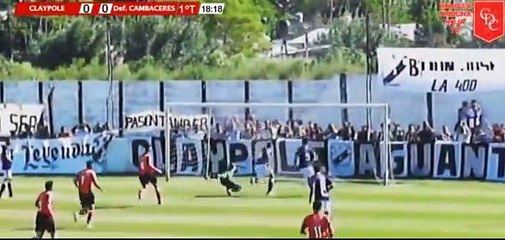 Claypole 1-1 Defensores de Cambaceres - Primera D - Fecha 9
