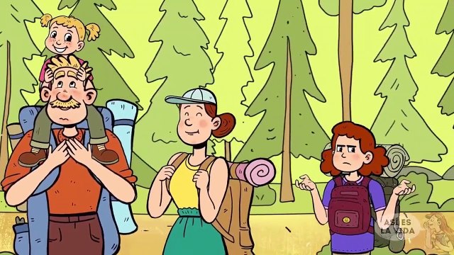 Vi cosas locas cuando me quedé sola en el bosque por la noche || Las mejores historias animadas