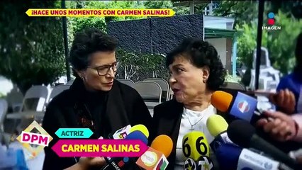 Carmelita Salinas revela que su hermano tiene cáncer de próstata