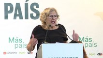 Manuela Carmena alaba el papel de Irene Montero en el debate