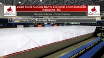 Novice Free Dance - 2020 belairdirect Skate Canada BC/YK Sectionals Super Series (14)