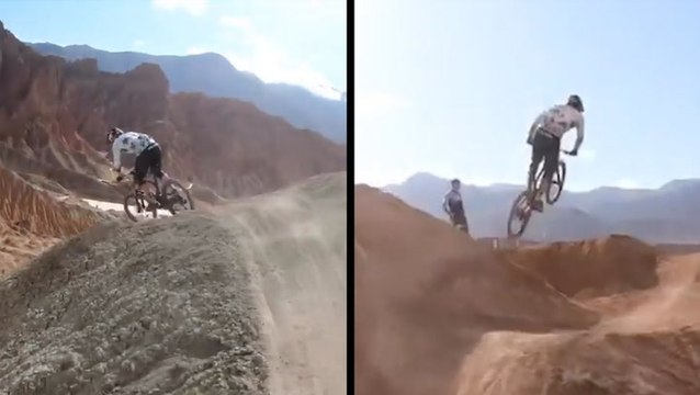 Mesmerizing Downhill Biking In China
