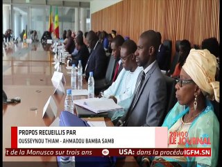 REPLAY - JT Français 20h - Pr : CHEIKH TIDIANE DIAHO - 08 Novembre 2019