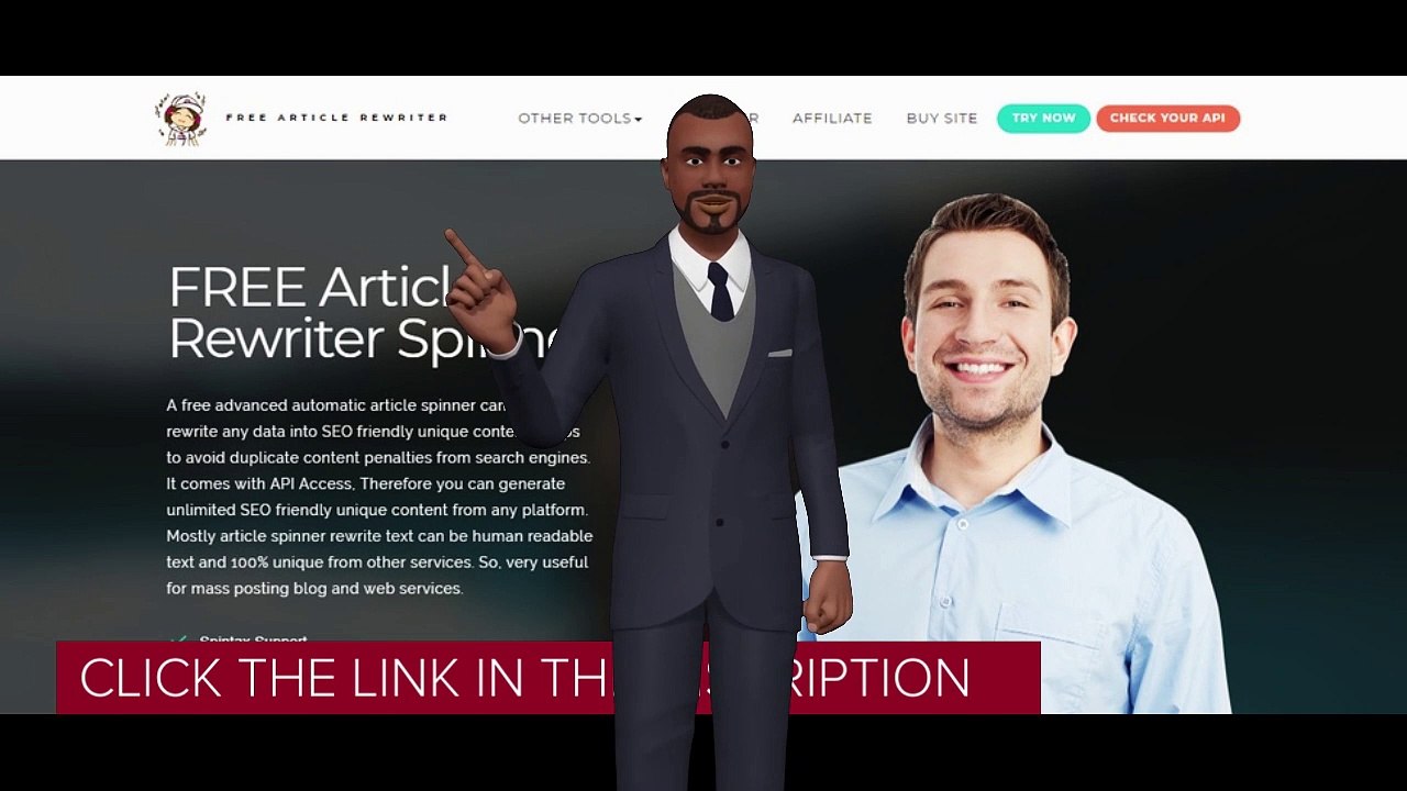 SEO Article Rewriter Spinner