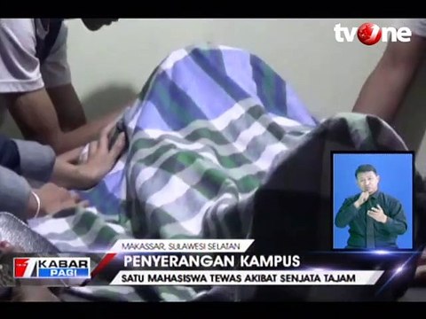 Kampus di Makassar Diserang, Satu Mahasiswa Tewas