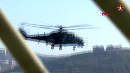 Ortak devriyeye ruslardan helikopter desteği