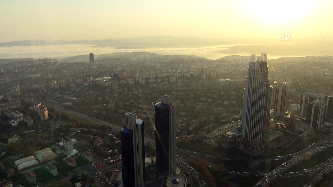 Boğazda sis - DRONE - İSTANBUL