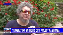 Temperatura sa Baguio City, patuloy na bumababa