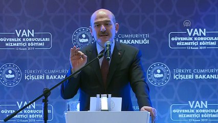 Soylu: 'Dönem dönem bizi zafiyete uğratmak için ellerinden gelen her şeyi yapmaya çalışmaktadırlar' - VAN