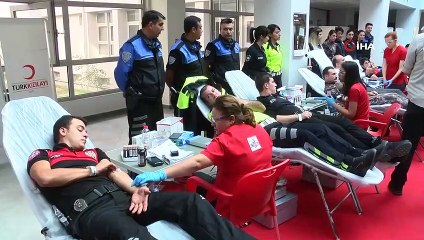 Emniyet müdürü lösemili çocuklar için kan verdi, organlarını bağışladı
