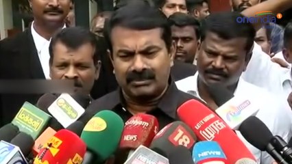 அரை மணி நேரத்தில் ரஜினியே தன்னுடைய கருத்தை மாற்றிவிட்டார் - சீமான்