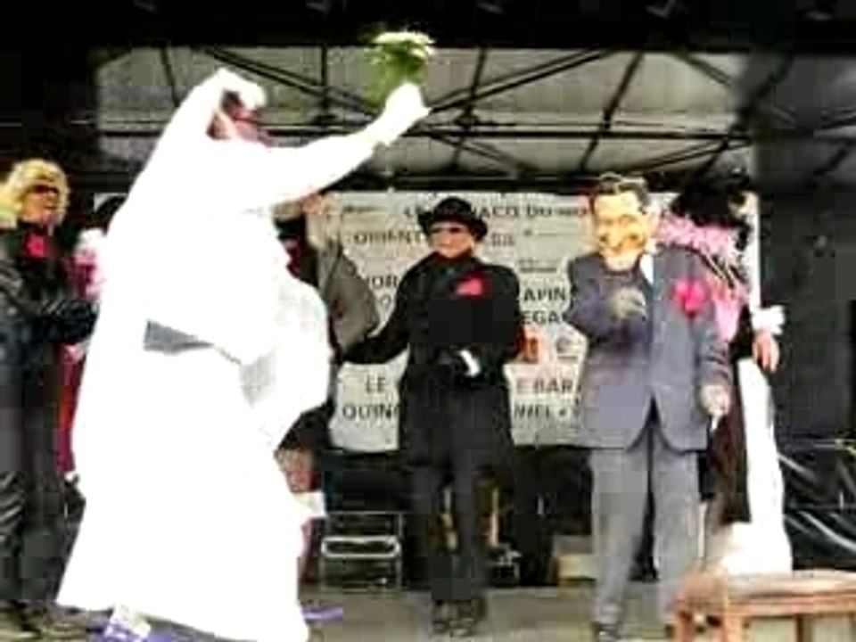 Parodie du Mariage Carla Bruni et Nicolas Sarkozy