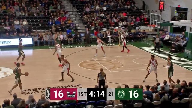 D.J. Hogg (20 points) Highlights vs. Windy City Bulls