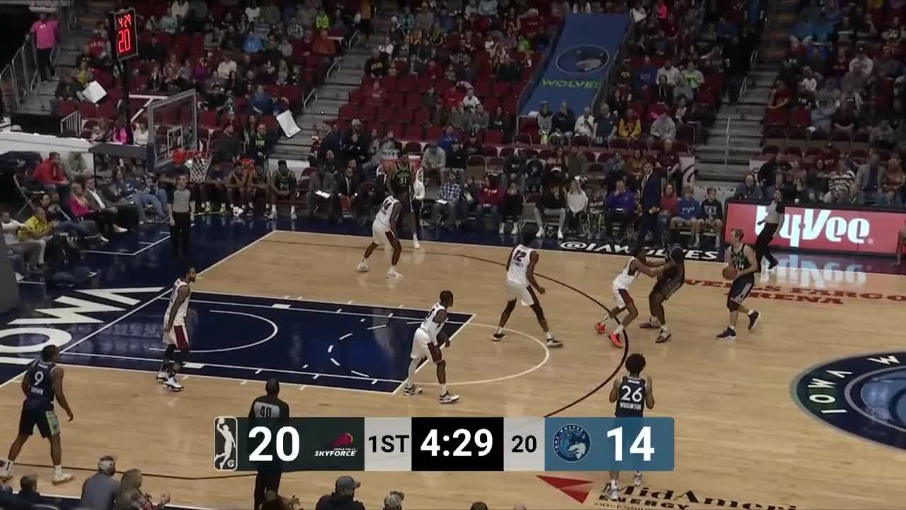 Keita Bates-Diop (22 points) Highlights vs. Sioux Falls Skyforce