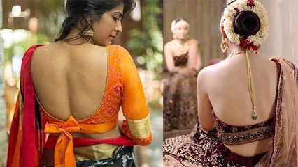 शादी में बैकलेस चोली पहनना चाहती हैं तो ऐसे बनाएं त्वचा चमकदार |Tips to Rock Backless Blouse