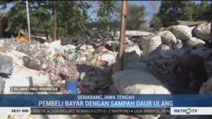 Unik, Makan di Warung Ini Dibayar dengan Sampah