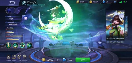 Mobile Legends Bang Bang Hero Chang'e Purchase