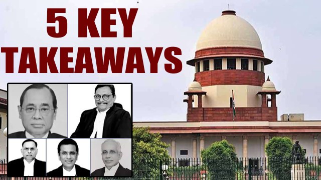 Ayodhya verdict: Disputed land given to Hindus, Muslims to get 5 acre land | Oneindia News