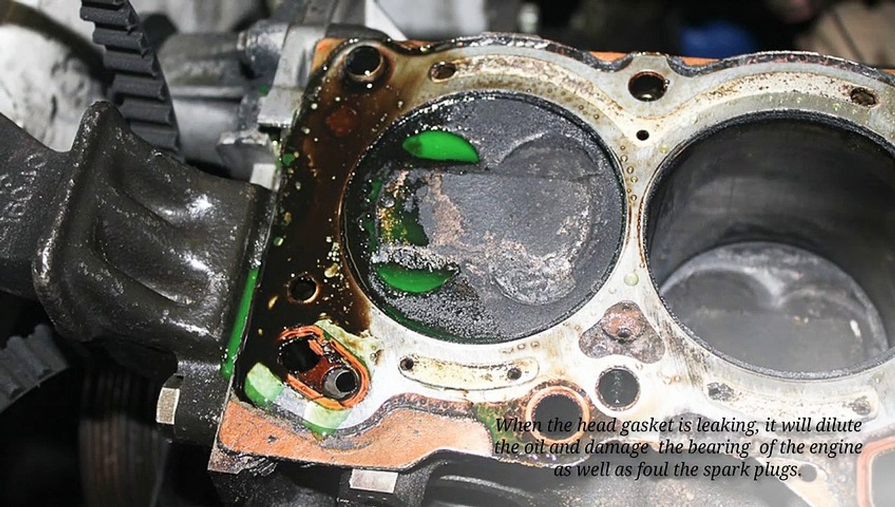 Root Problem Behind Coolant Leaks From The Exhaust Manifold Video Dailymotion