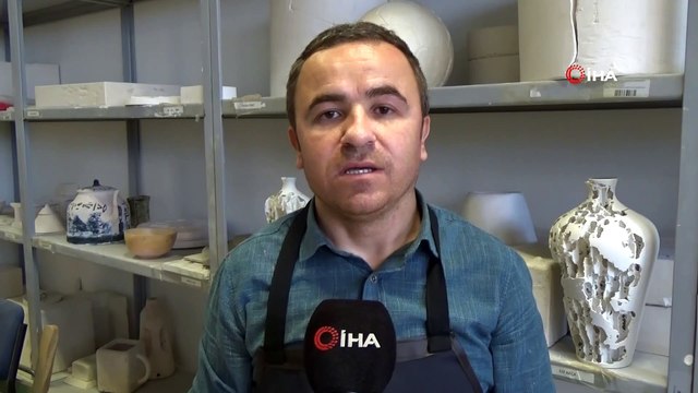 Geçmişi insanlık tarihine dayanan seramik sanatını 3 boyutlu yazıcıyla birleştirdi