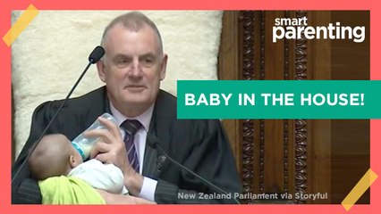 New Zealand Parliament Speaker Feeds Baby During Debate