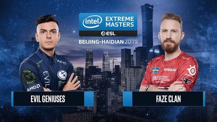 CSGO - FaZe Clan vs. Evil Geniuses [Dust2] Map 3 - Group B - IEM Beijing-Haidian 2019